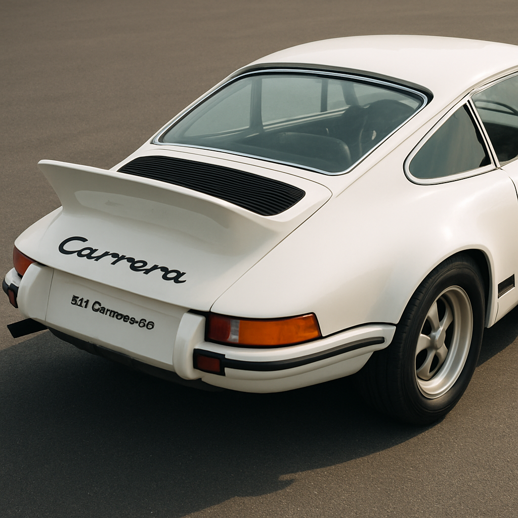 The Porsche 911 Carrera RS 2.7 of 1973 featured a ducktail spoiler positioned so high above the rear deck that&hellip;