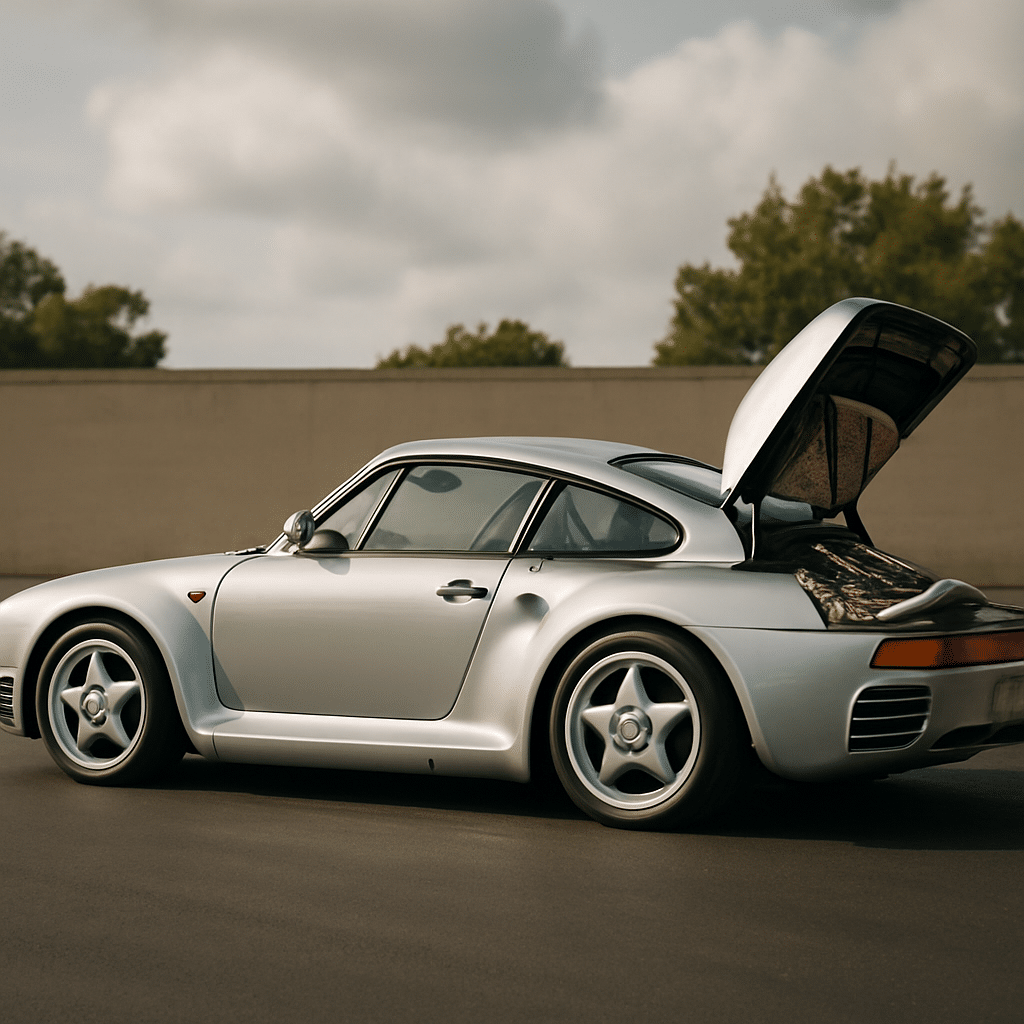 The Porsche 959's active suspension system could adjust ride height by up to 80 millimeters depending on speed and driving&hellip;