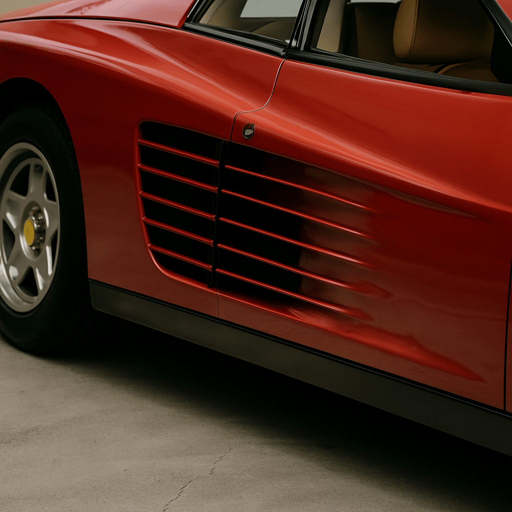 The Ferrari Testarossa's side-mounted radiators were positioned so close to the body panels that Ferrari engineers had to develop a&hellip;