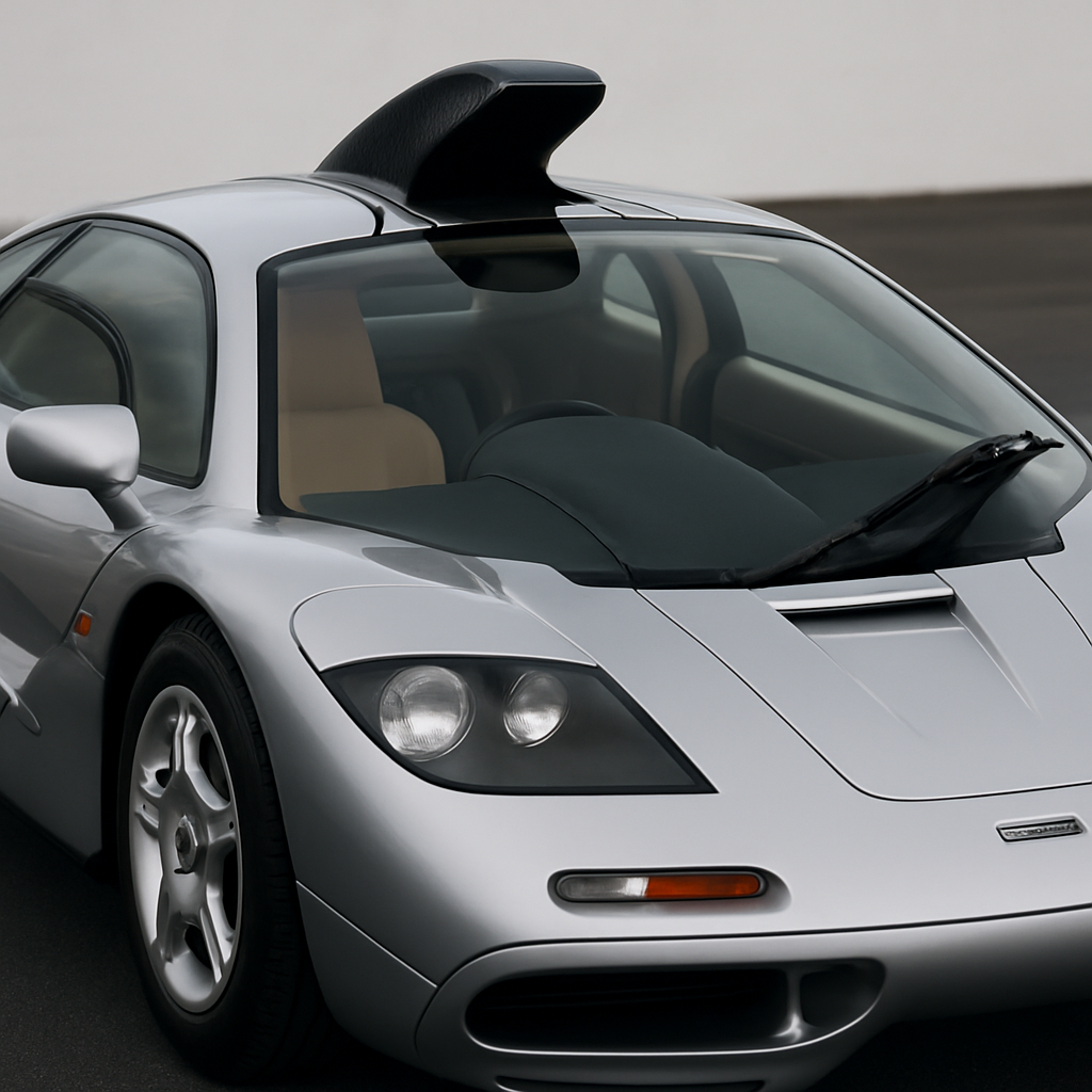 The McLaren F1's air intake snorkel was positioned on the roof specifically to draw cooler, less turbulent air that hadn't&hellip;