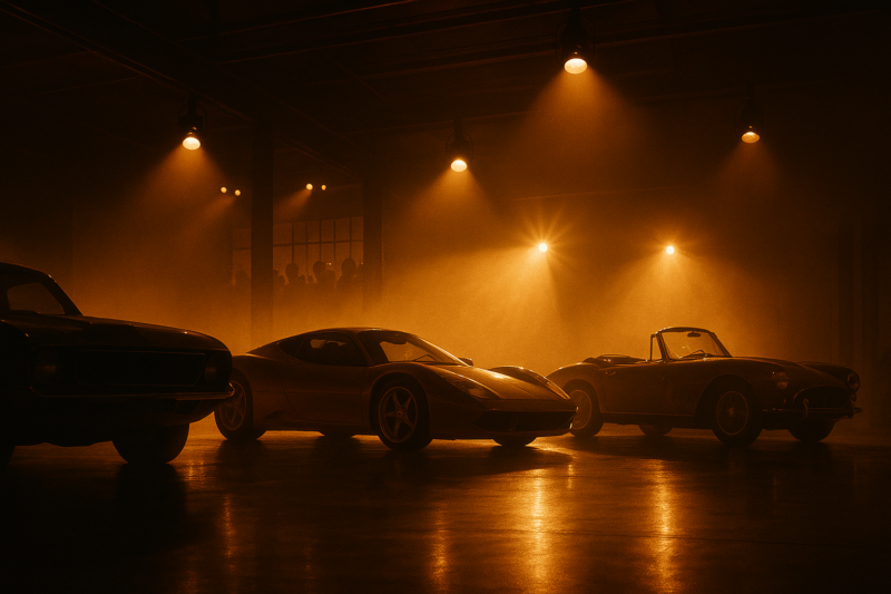 GNX With 30 Miles, a Ferrari Hybrid, and a Lambo Walk Into BaT