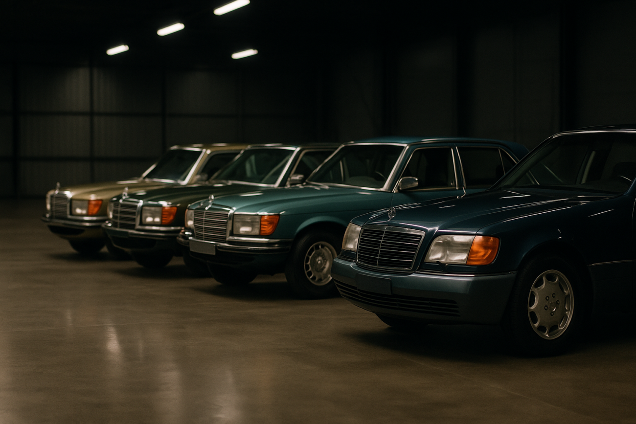 83 Mercedes with no reserve: Austrian collector sells the lot