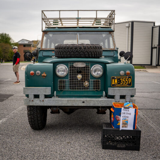 Monthly Land Rover Meetup in Hunt Valley Proves Rain Can’t Stop Rovers