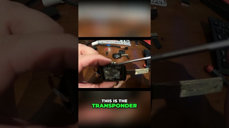 This Tiny Chip is Why Your Car Starts! How a Transponder Key Works