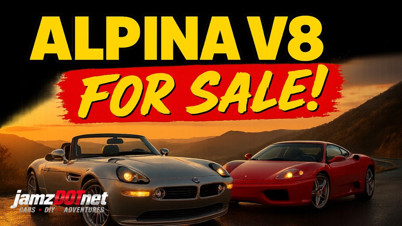 Alpina Roadster V8 Leads a Ferrari-Stacked Thursday