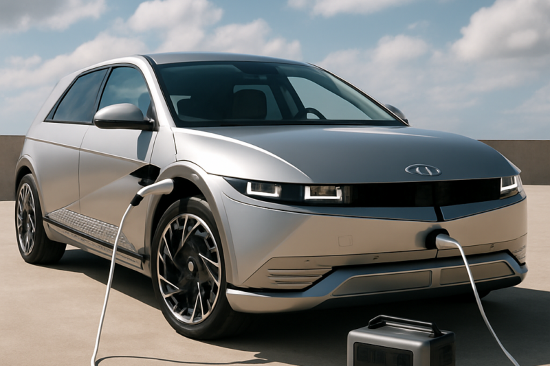 The Hyundai Ioniq 5's integrated Vehicle-to-Load (V2L) system can supply up to 3.6 kilowatts of continuous power from the battery&hellip;