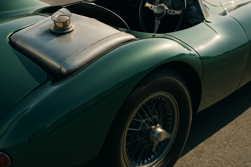 The Aston Martin DBR1's fuel tank was positioned so close to the rear axle that fuel sloshing during hard cornering&hellip;