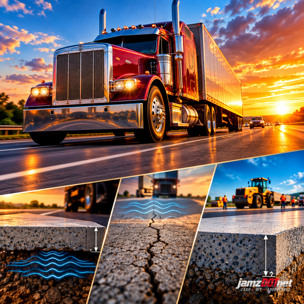 The original 1956 Interstate Highway System specifications mandated concrete surface thickness of 9 inches, but engineers discovered during early construction&hellip;