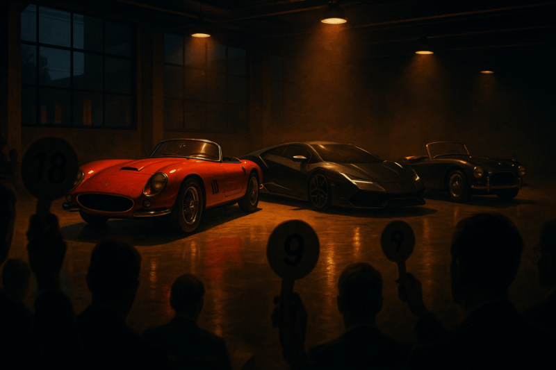 Ferrari, Ford GT & a Final Edition SLS: Friday's BaT Hits Hard