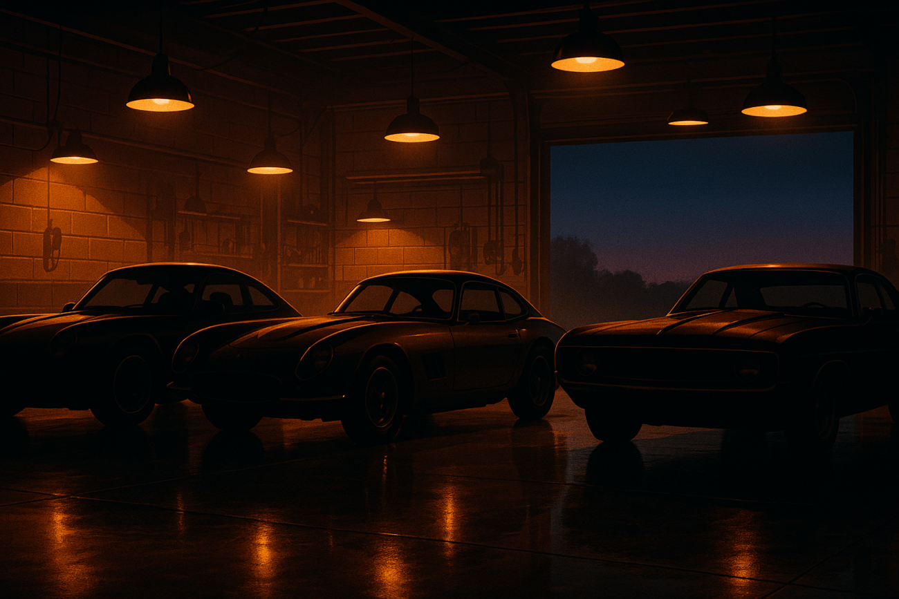 Fuelie Vette, Gated Ferraris & a Baby-Blue 911: BaT Today
