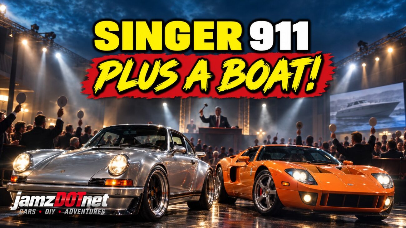 Singer 911, Ford GT & Amphicar: BaT's Wildest Thursday